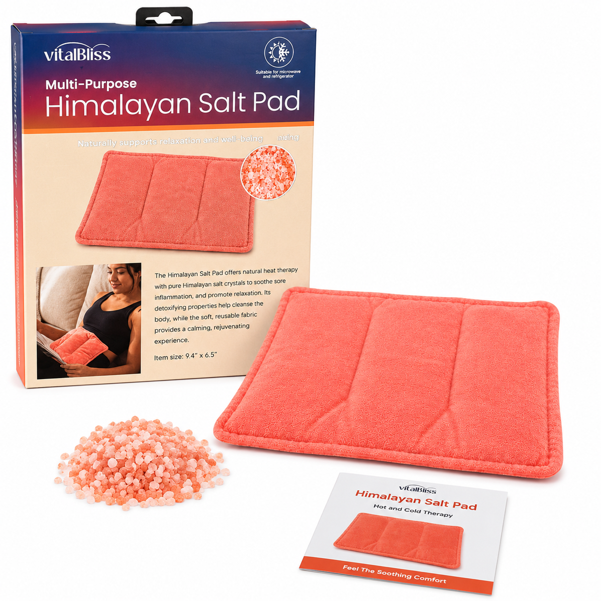 Himalayan Salt Pad – Reusable Hot & Cold Therapy Pad