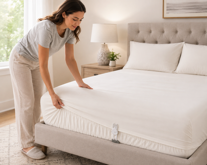 Bed Bunny Queen 4-Piece Sheet Set – Cottontail White