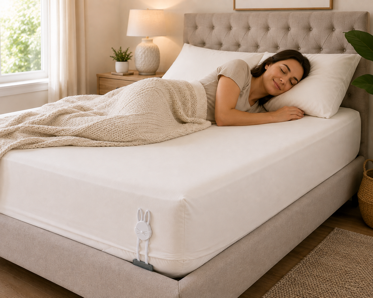 Bed Bunny Queen 4-Piece Sheet Set – Cottontail White