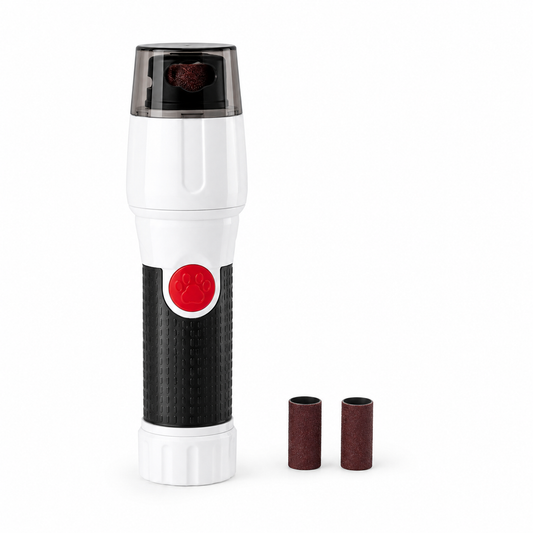Pretty Paws Electric Pet Nail Trimmer – 3-Speed Grinder with LED Light