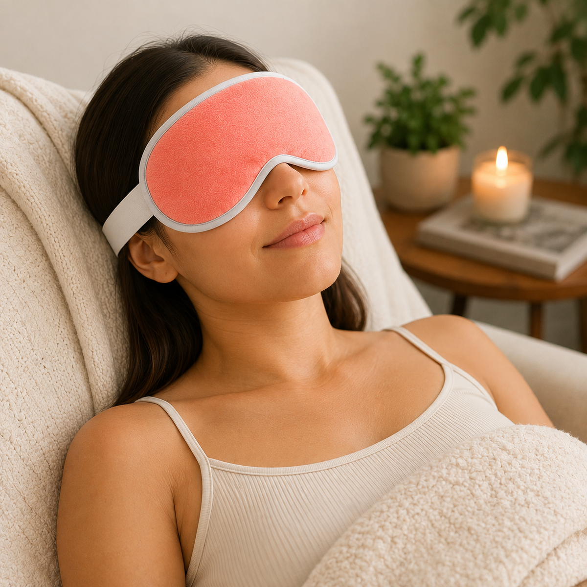 Himalayan Salt Eye Mask – Reusable Hot & Cold Therapy Mask