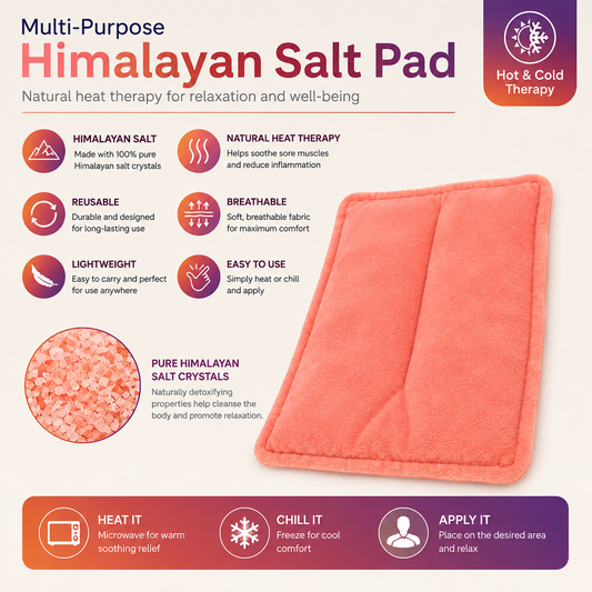 Himalayan Salt Pad – Reusable Hot & Cold Therapy Pad