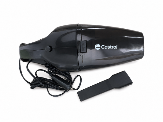 Castrol 12V Portable Car Vacuum Cleaner – 60W with 9FT Power Cord