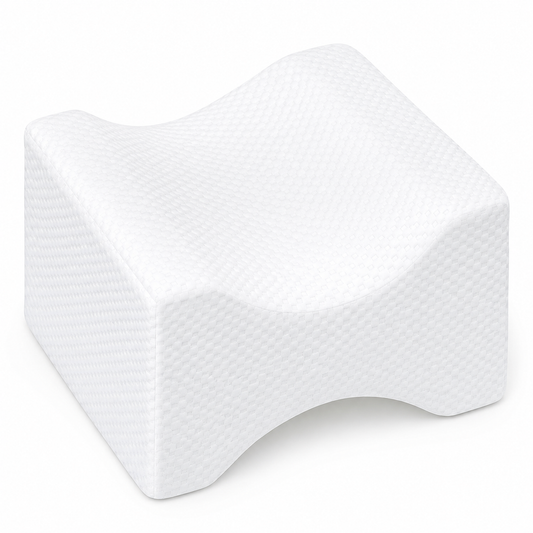 TRAKK Memory Foam Knee Wedge Pillow – Leg Support for Side Sleepers
