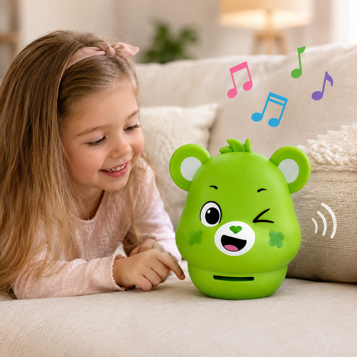 Care Bears Good Luck Bear Wireless Speaker – Bluetooth Rechargeable