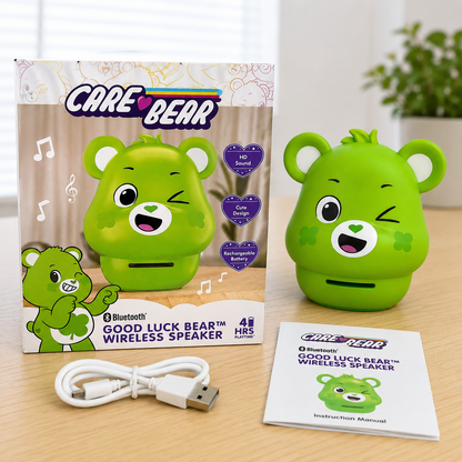 Care Bears Good Luck Bear Wireless Speaker – Bluetooth Rechargeable