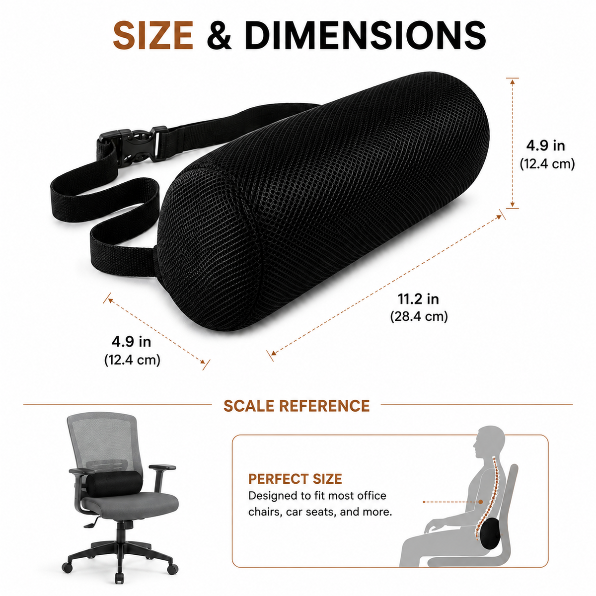 Lumbar Roll Cushion